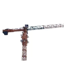 7025-10T Heavy Duty grua torre Crane For Sale Long Jib  Flat top Tower Crane