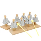 High End Children's Educational Music Percussion Toy Teaching Ringing Bell Montessori Bell