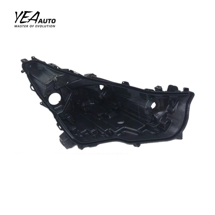 product yea auto car headlight housing black back base high low version for toyota highlander head light housing headlamp 2021 2023-4