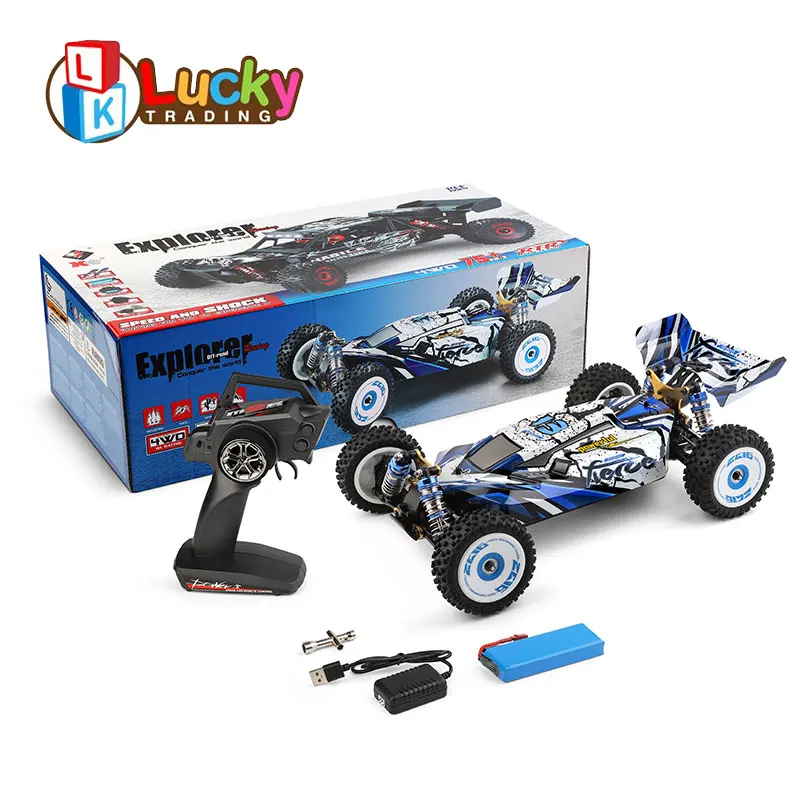 WLtoys 184016 75KM/H 2.4G RC Car Brushless 4WD Electric High