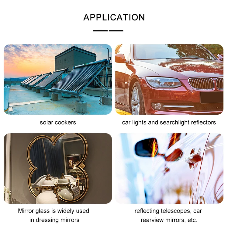 Makeup mirror semi-circular sector mirror glass price discount