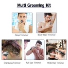 Clipper IPX-level Waterproof USB Rechargeable Waterproof Professional Dual Anti-allergic Goldleaf Hair Clipper Trimmer