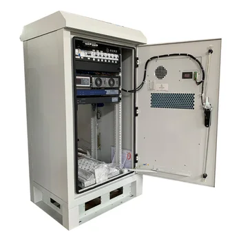 IP65 IP55  metal telecom outdoor cabinet with air conditioner server rack battery cabinet