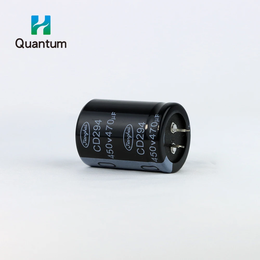 Factory Wholesale High Voltage Capacitor 450V470uF Electronic Component Capacitor