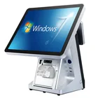Cash Register And Pos Hot 15'' Windows Cash Register With 58mm Printer Supermarket Touch Screen Cash Register POS System