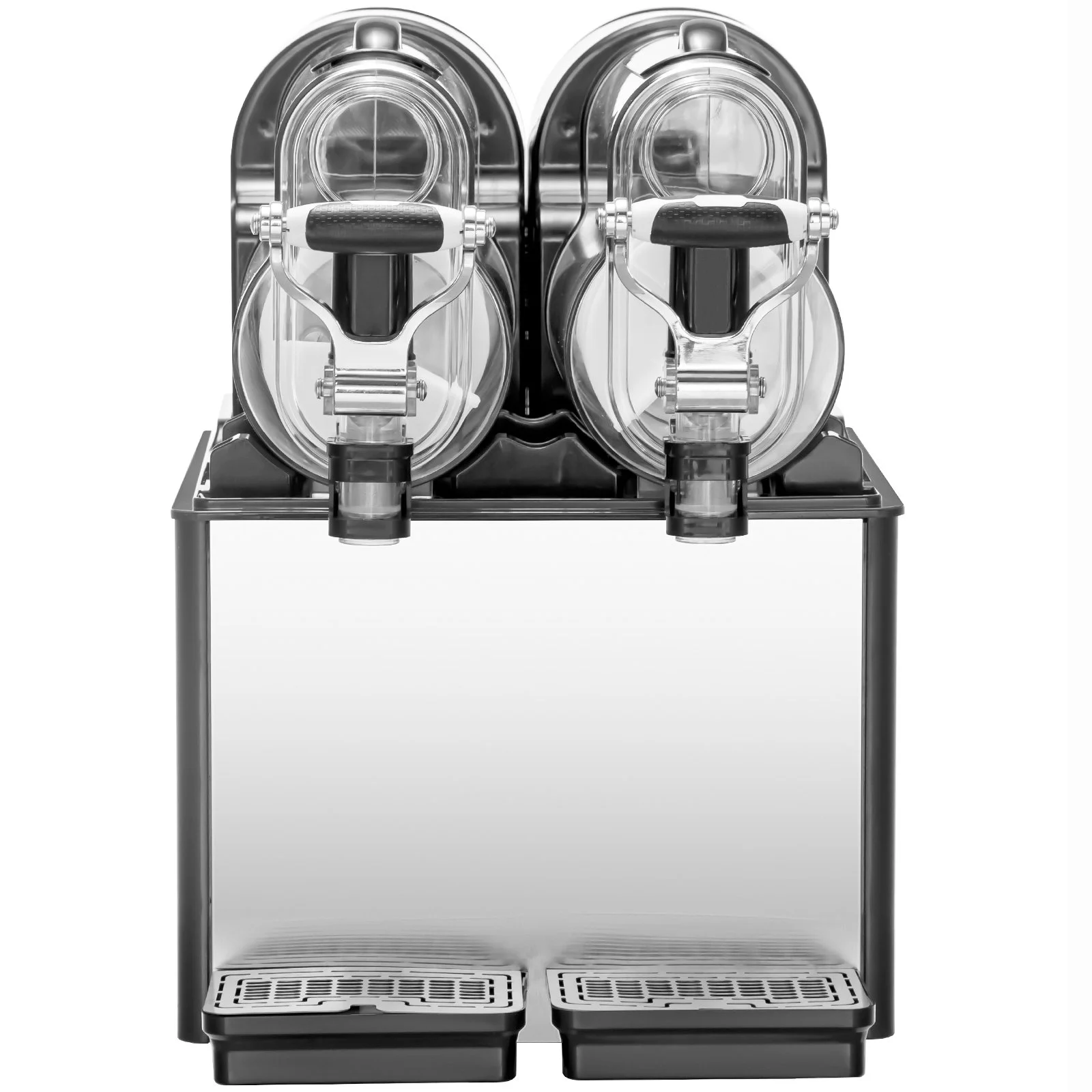 Commercial Stainless Steel 3L*2 370W Slush Machine New Style Beverage