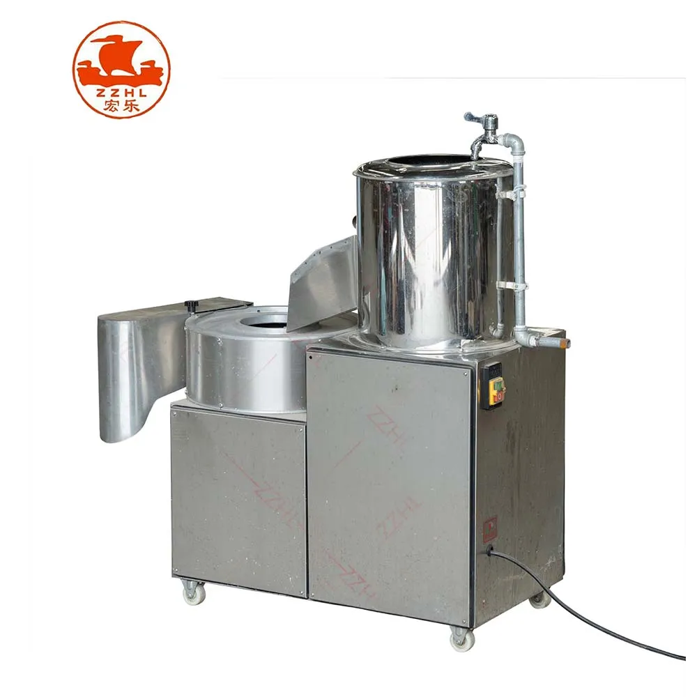 Automatic Strip Cutter Mini Chips Cut Potato Washing Peeling Cutting Machine Price factory