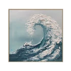 Home Decor No Frame Large Size Wall Pictures Colorful Seascape Abstract Canvas Art Oil Painting