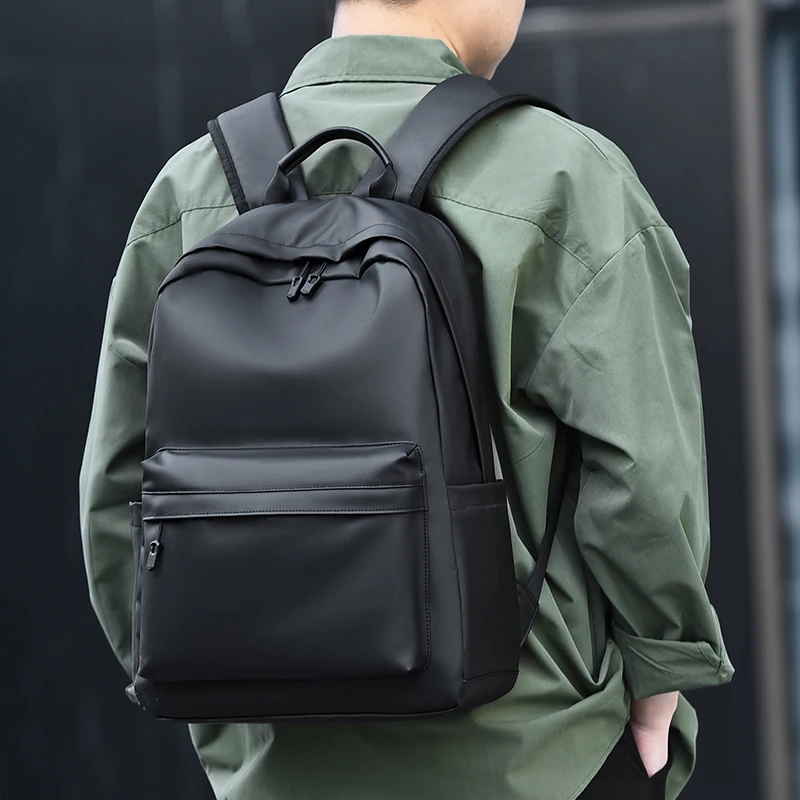 Hot selling top quality custom logo leisure bagpack good lining laptop bag backpack rucksack