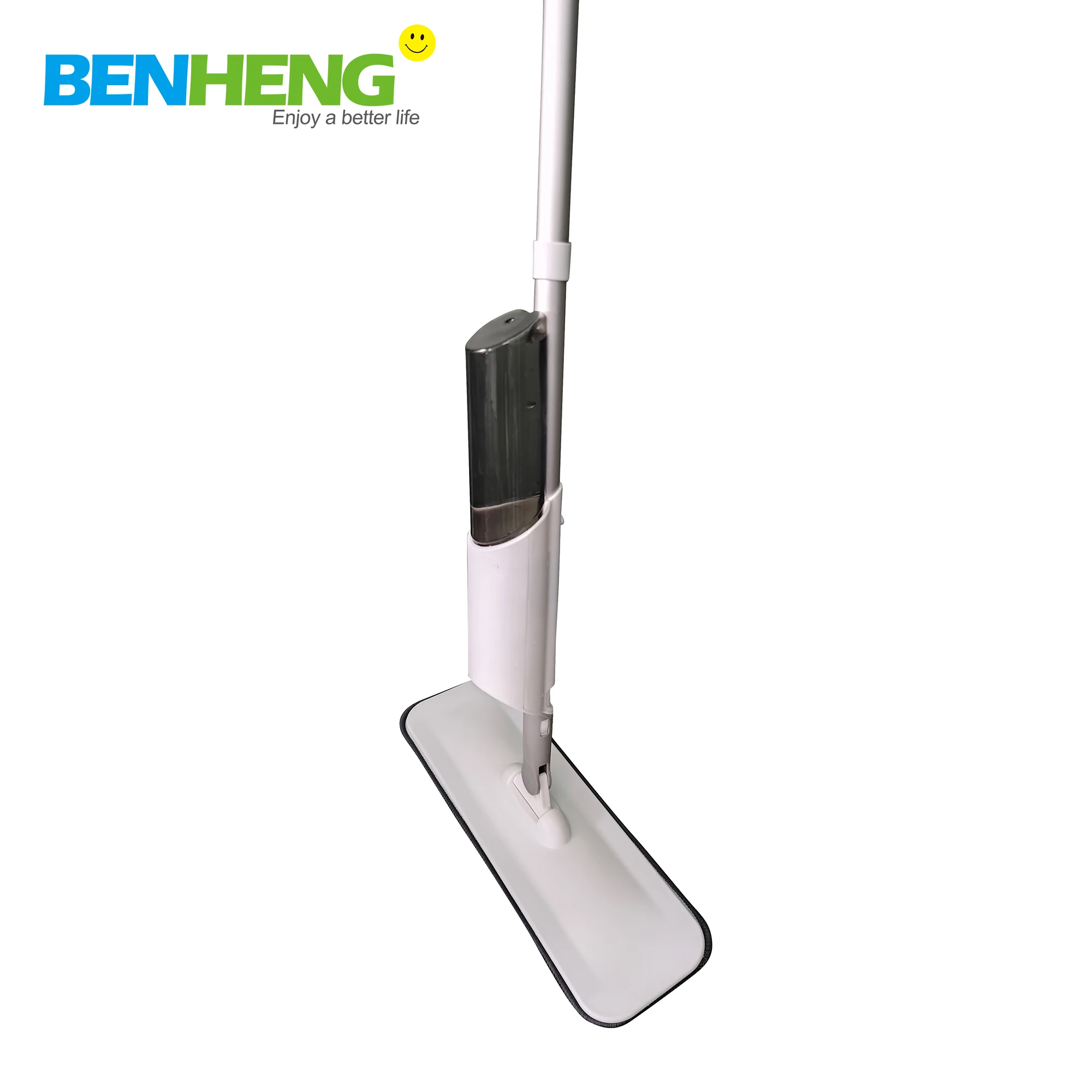 360 Aluminum Spray Mop with Refillable Bottle and Washable Microfiber Pad Dry and Wet Three-section Rod Mops for Floor Cleaning