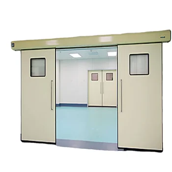 Hospital Operating Room Purification Sliding Steel Medical Airtight purification steel door cleanroom Door
