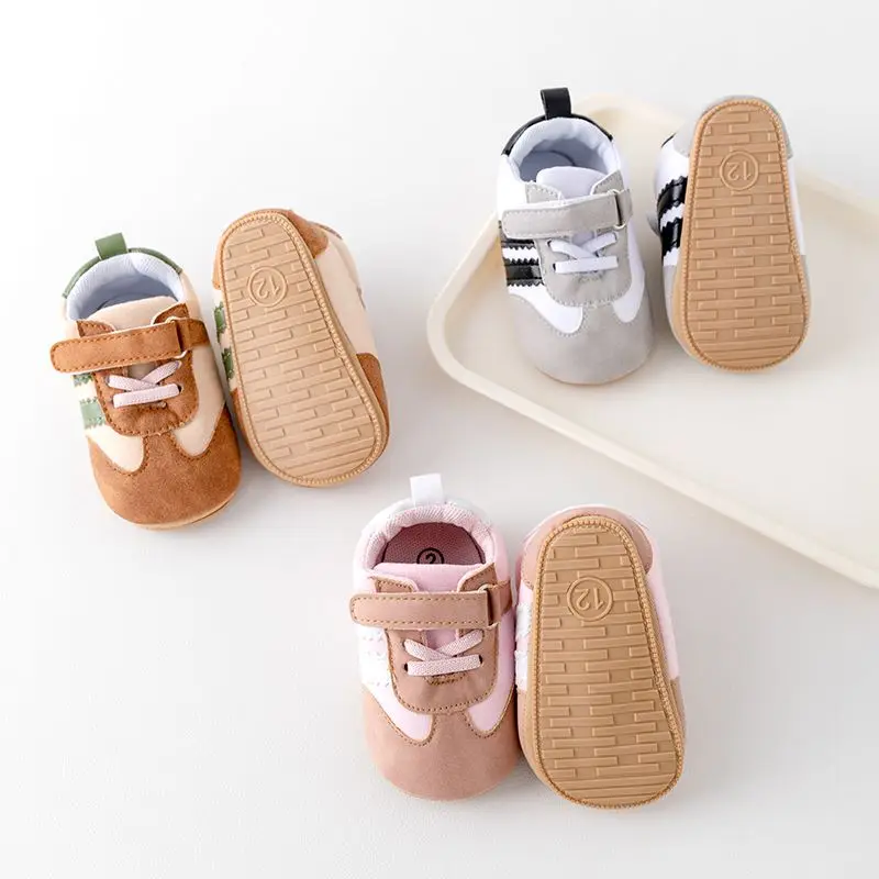 0-18 Months New Arrival High Quality Baby Toddler Sport Shoes Spring&autumn Hook&loop Casual Baby Shoes for Boys and Girls manufacture
