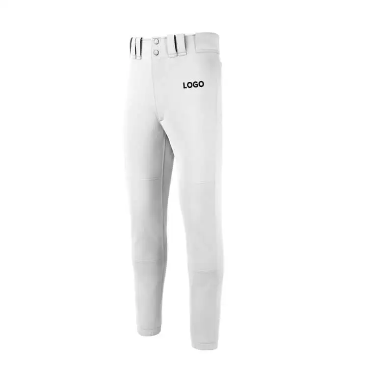 Custom Logo Fitted Baseball Pants 