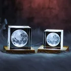Low Minimum Quantity Custom Pattern The Sitting Room Place The Crystal Desk Decoration Crystal Cube