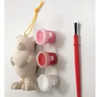 Painting Toy High Quality Hot Sale Ceramic Painting Set Paint Your Own Hanging Ornament Diy Childern Education Toy