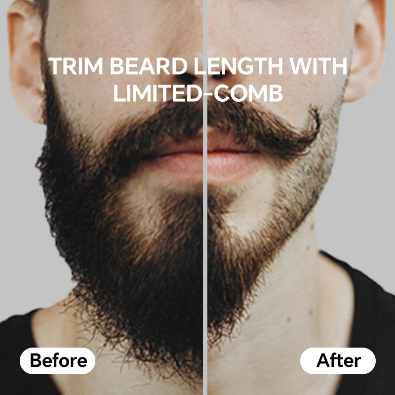 New Electric Hair Clipper Body Hair Trimmer Beard Trimmer USB Charging Model Digital Display Electric Shaver supplier