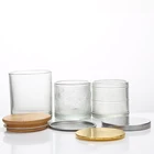 Wholesale Spot Candlestick With Cover Creative Glass Candlestick Accessories Selling Hot