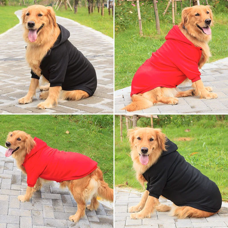 Professional Factory Customize Blank Big Dog Dress Clothes Hoodie