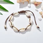 Natural 10 Colors Boho Handmade VSCO Girl Stuff Natural Shell Hand Woven Bracelet
