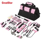 Tool Kit Hot Selling High Quality Carbon Steel CR-V Steel 154PC Pink Tool Set Household Tool Kit