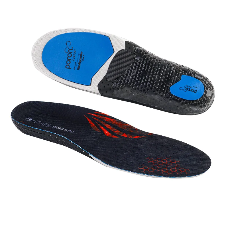 H83e64a68dc3542f99c03343082ca65abs PORON Gel EVA Sport Insoles with Carbon Plate Shock Absorption