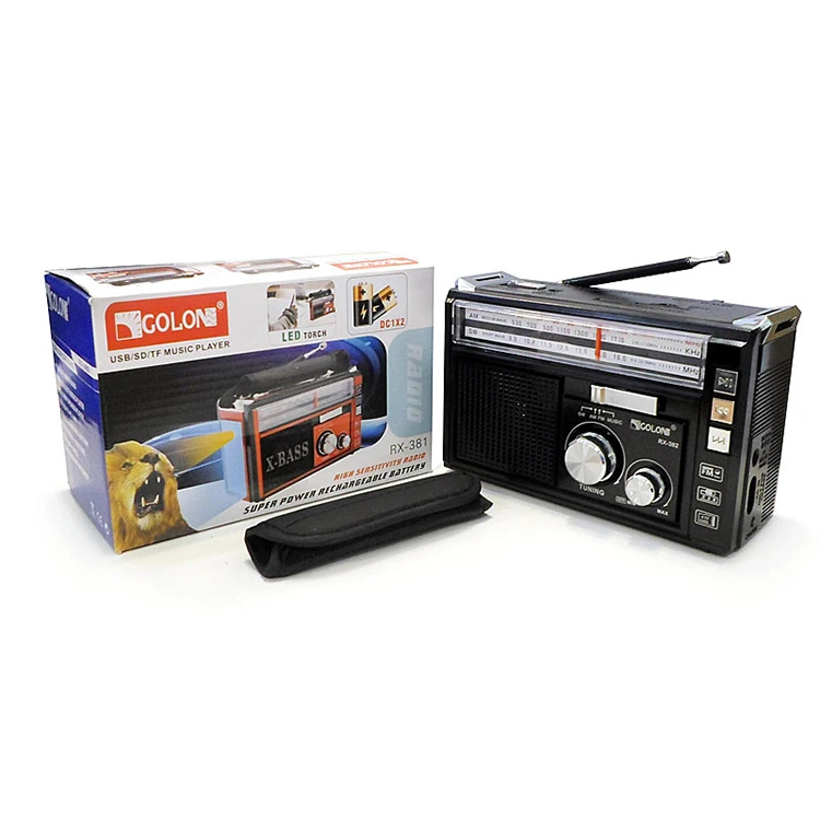 Golon Speakers Golon Rx Rx Bt Portable Am Fm Sw Radio With Torch