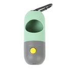 Wholesale Capsule Shape LED Flashlight Waste Bags Holder Pet Poop Bag Dispenser