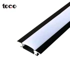 toco Round Aluminum Channel Cover Line Panel Aluminium Profile Led Lighting