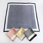 Rose Scarf Silk Branded Scarves Black Rose Gold Color Bandana Vendor Square Other Shawls Natural Silk Scarf