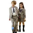 Children's Fashion School Uniform Wear Comfortable Children's School Uniform Wholesale Custom School Uniforms