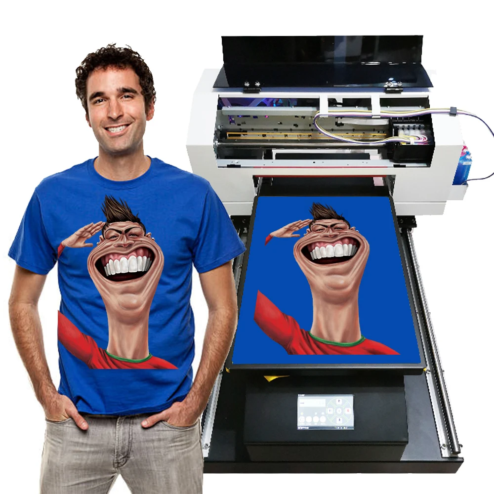 Impresora Digital automática 3050 DTG para camiseta, ropa, sombrero de  vaquero, zapatos, bolsa de lona, máquina de impresión multifuncional de  alta calidad - AliExpress Ordenadores y oficina