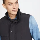 Down Waistcoat 2019 Custom Oem Mens Winter Traditional Buttons Lightweight Goose Down Filling Waistcoat Vest
