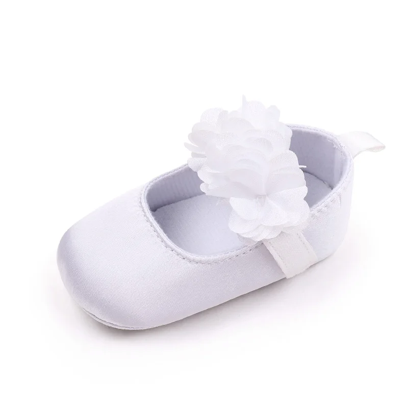 product new arrival spring summer soft soled non slip floral walking shoes for baby girls-2