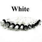 HOT Piercing Jewelry Small MOQ Acrylic Ear Expander Marble Swirl Straight Ear Taper