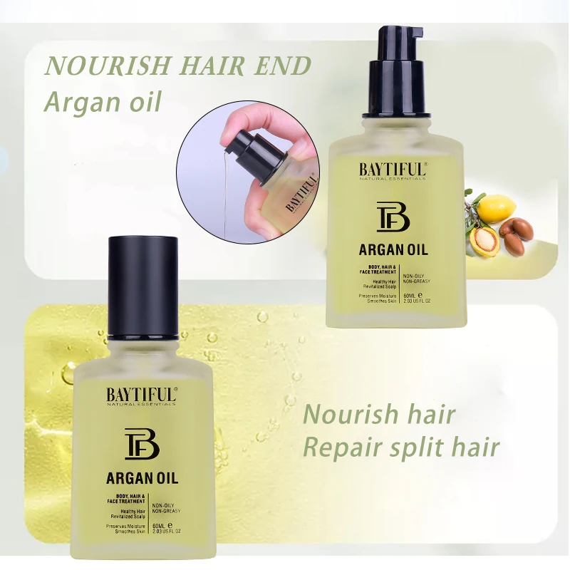 custom logo argan oil bingo hair care 100% natural keratin hair fibre refill collagen argan oil