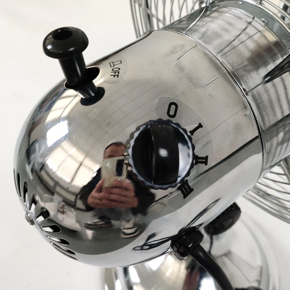 Table Fan, Electric, Metal - detail 8