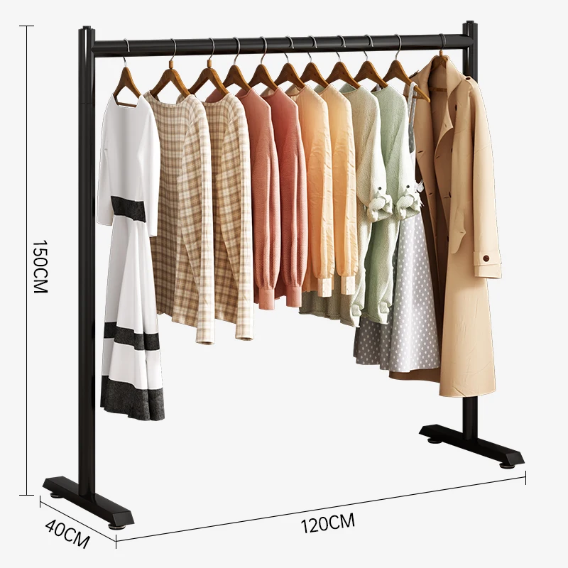 Classic Simple Large Capacity Clothes Rail hanger Stand Coat Racks