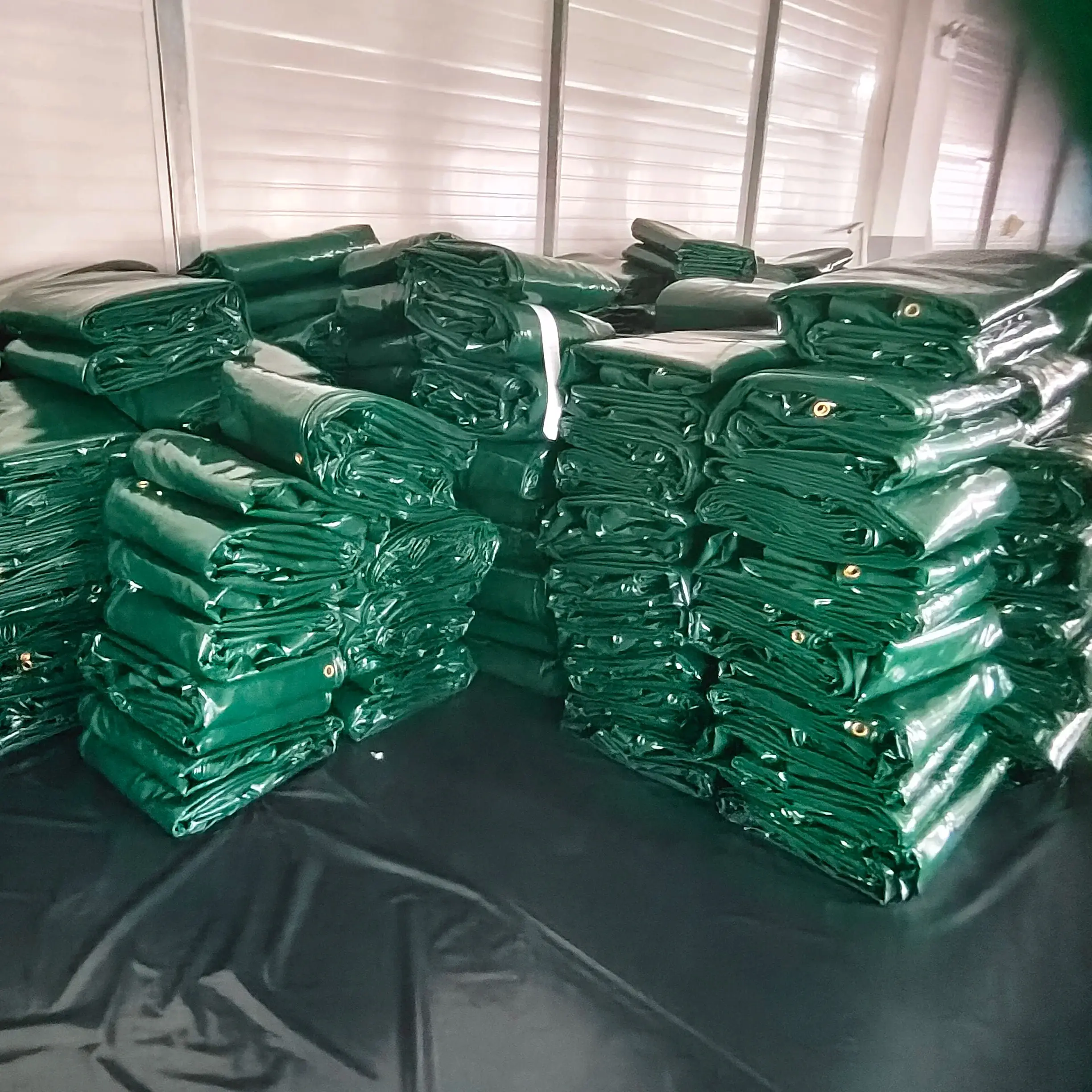 Industrial PVC Tarpaulin Roll - Tear-Proof, Weatherproof for Construction & Agriculture UV-Stabilized, Anti-Mildew manufacture