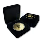 Coin The Coin Silver Gold Plated 3D Collection Ethereum Metal Ripple Bitcoin Challenge Coin With Velvet Box