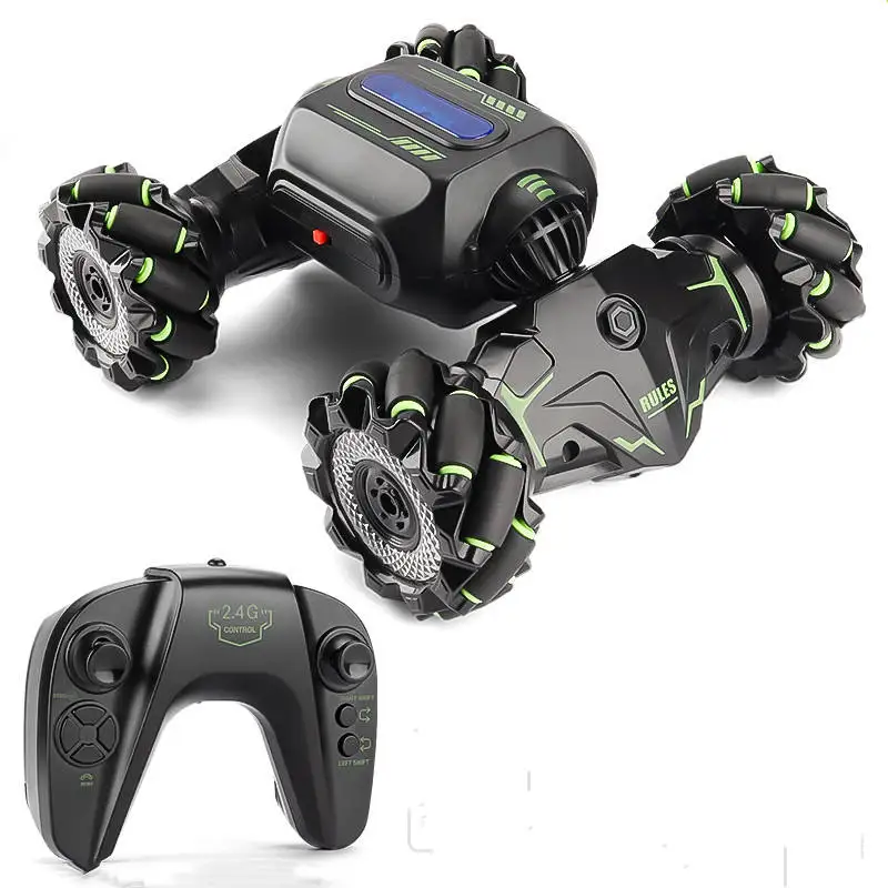 2.4G RC Stunt Twist Climbing Vehicle Toy 4WD Off-road Drift Gesture Sensing Car Double-sided 360-degree Rotation Tumbling Car