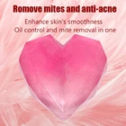 Soap Bath Gradient Color Heart Shaped Soap Valentine's Day Gift Mothers Day Gift Crystal Handmade Bath Soap