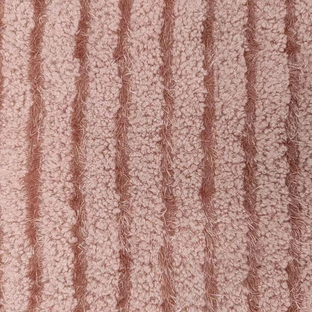 新产品服装面料时尚领带染色流苏面料女式毛衣