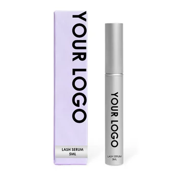 Free Sample Korea Cosmetic High Quality Eye Lash and Brow Grow Eyelash Fluid Extension Enhancer Wholesale Lash Growth Serum