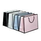 Bag Competitive Price Elegant Customized Brand Logo Luxury Boutique Shopping White Gift Bag