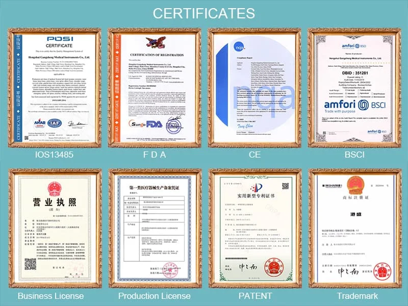 Gangsheng certificates8