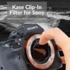 Kase Clip In Filter Protetor For Sony Mirrorless Digital Cameras MCUV/ND/ CPL/ Light Pollution Filter