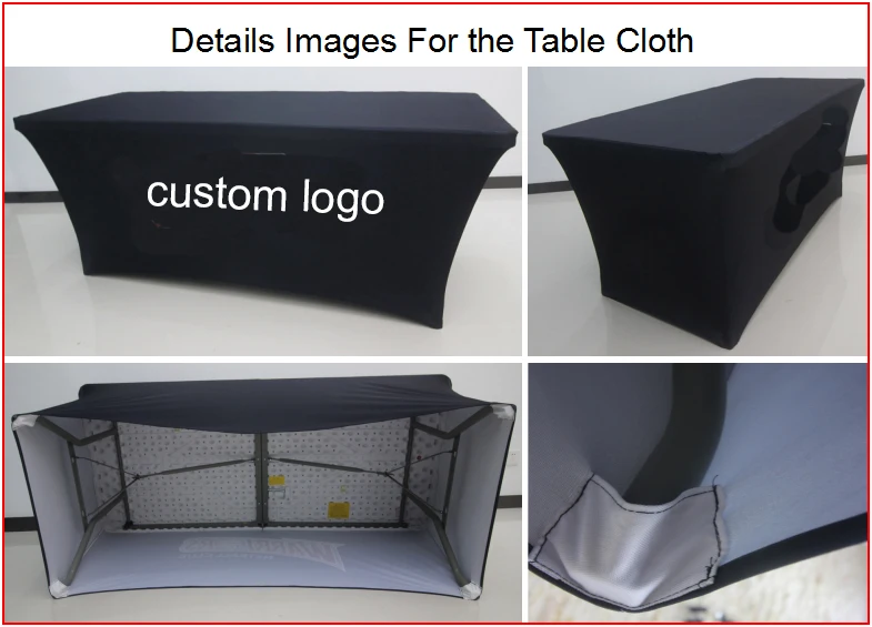 Advertising table cover