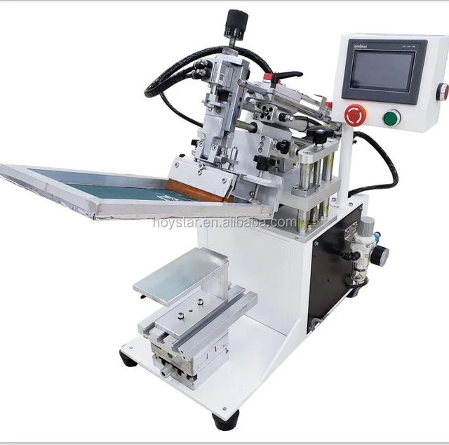 Tabletop silk screen mobile cover and phone case printing machine