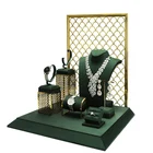 Ring Holder OEM DIY Bracelet Necklace Ring Earring Holder Jewelry Display Stand Set For Store Luxury