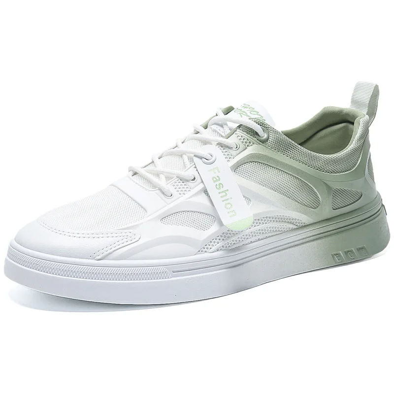 Men's shoes 2024 new style shoes, men's lightweight and versatile small white skateboard shoes, sports and leisure
